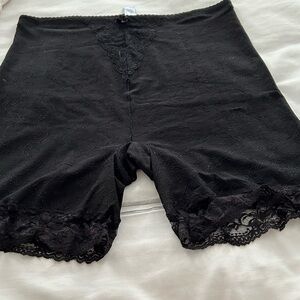 VINTAGE DELTA BURKE SLIMMING INTIMATES-BLACK - 2X